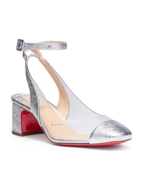 Christian Louboutin Asticocotte Leather & PVC Pumps