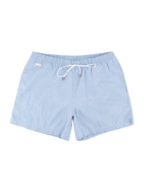 Brioni Blue Patterned Swim Shorts