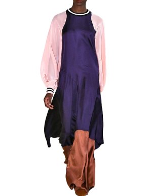Roksanda Vasara Purple & Pink Silk-crepe Dress