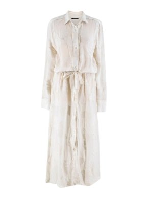 A.O.T.C. White Fil Coupe Maxi Dress
