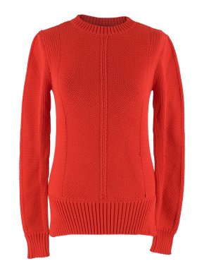 Derek Lam Red Knit Jumper