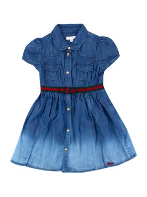 Gucci Girls 18-24 Months Denim Dress