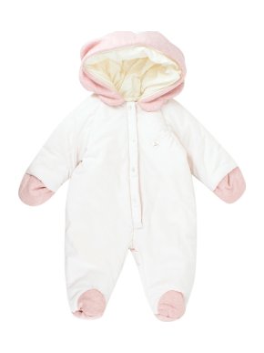 La Stupenderia Babies Light Pink Snowsuit