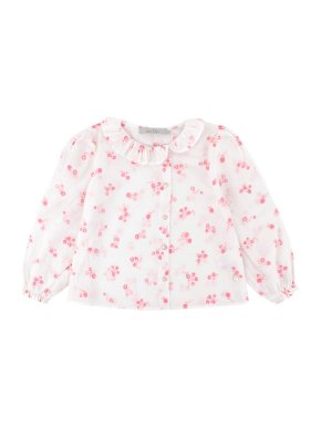 Baby Dior 2Y Floral Print Ruffle Top
