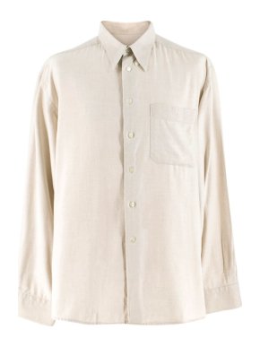 Harrods Beige Long-sleeved Shirt