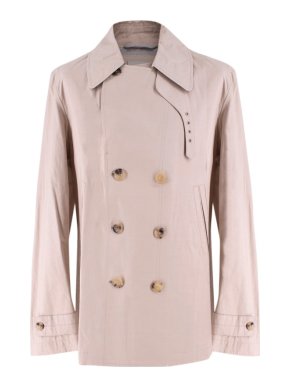 Di Maestro Beige Double Breasted Trench Coat