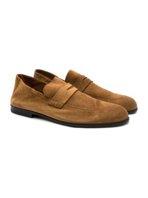 Harrys of London Brown Suede Loafers