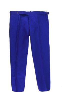 Cerrato Napoli Bespoke Blue Tailored Trousers