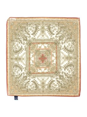 Drake's Green Cotton & Silk-blend Pocket Square