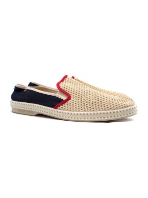 Rivieras Classic Cotton-Mesh Espadrilles