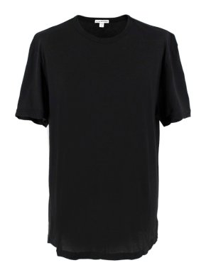 James Perse Standard Black V-neck T-shirt