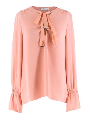 Altuzarra Coral Ruffle Sleeved Blouse