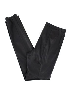 Proenza Schouler Black Lambskin Leather Trousers