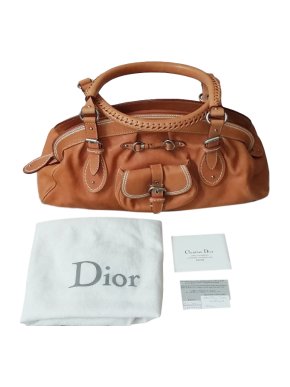 Dior Tan Top Handle Bag