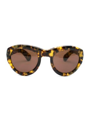 Dries Van Noten x Linda Farrow Tortoiseshell Sunglasses