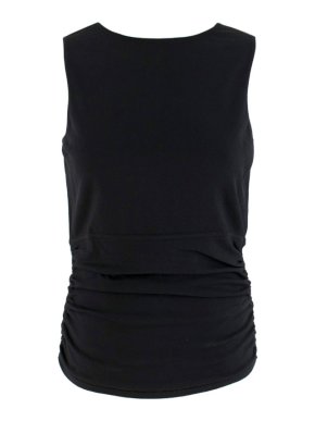 Gucci Black Fitted Sleeveless Top