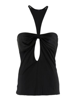Gucci Black Halter Neck Top