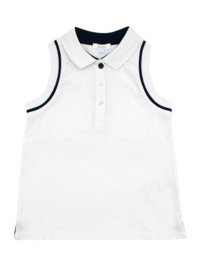 Jacadi Girl's 4 Years Sleeveless Polo Shirt