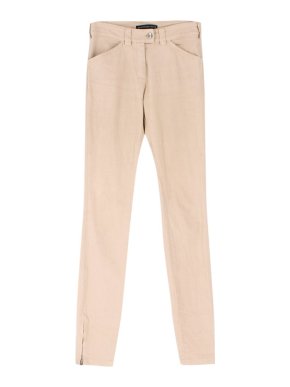 Balenciaga Pants Beige Skinny Jeans