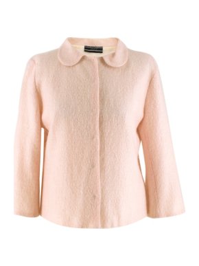 Joseph Baby Pink Mohair-Blend Cardigan
