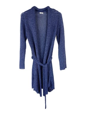 L'Agence Metallic Knit Cardigan