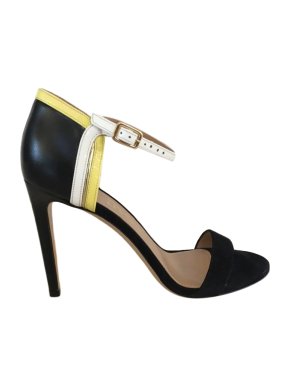 Salvatore Ferragamo Leather & Suede Sandals