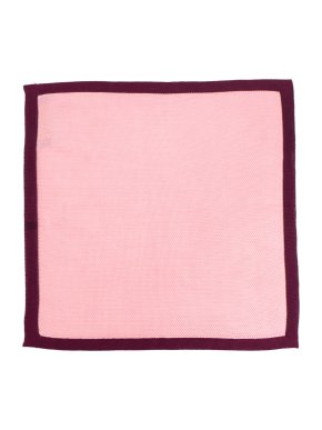 Richard James Bespoke Pink Pocket Square