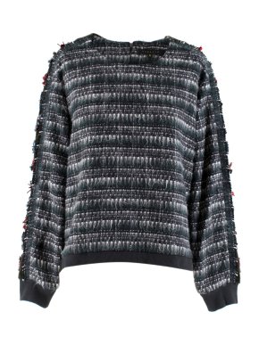 Yohanix Distressed Tweed Jumper