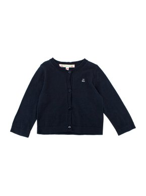 Bonpoint Girl's 6m Navy Cardigan