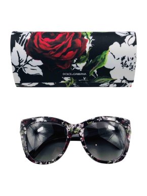 Dolce & Gabbana rose print sunglasses