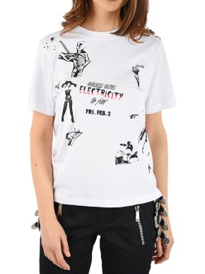 McQ White Cobra Club T-Shirt