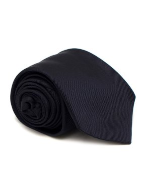 Drakes Navy Silk Tie