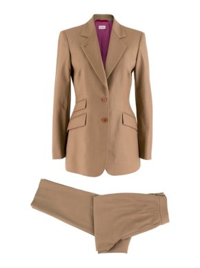 Paul Smith Wool Light Brown Trousers and Blazer