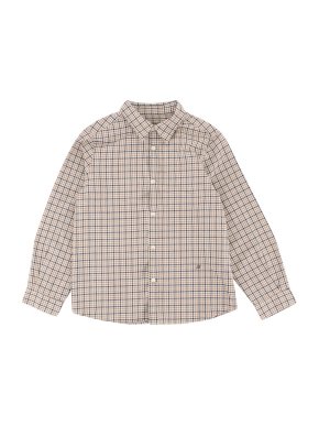 Bonpoint Boy's Checkered Button-up Top