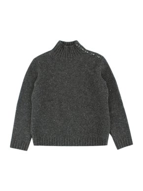 Bonpoint Boys 6Y Grey Cashmere Knit Sweater