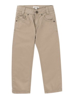 Burberry Boys 4Y Taupe Cotton Trousers