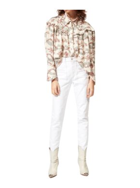 Isabel Marant White Overa Jeans