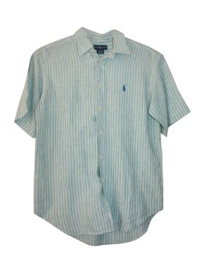Ralph Lauren Boy's 10 Years Linen Striped Shirt