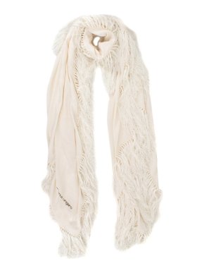 Emanuel Ungaro Jacquard Fringe Shawl