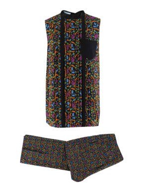 Prada by Holliday & Brown Printed Top & Trousers