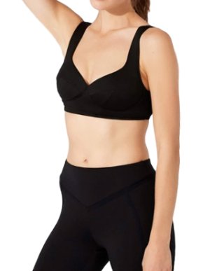 E.Leoty Black Jade Sport Bra