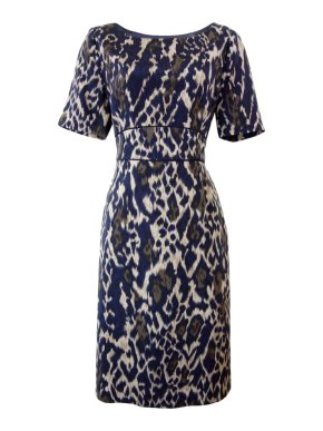 Elie Tahari Leopard Print Britney dress