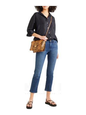 Frame Le High Straight Jeans