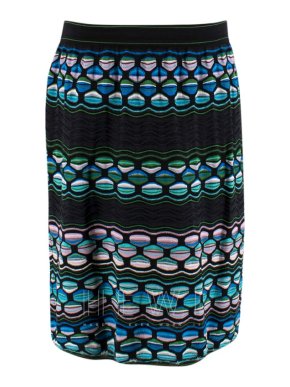 Missoni Abstract-Knit Mini Skirt