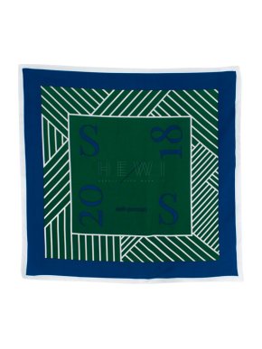 Self-Portrait Green S/S18 Runway Scarf