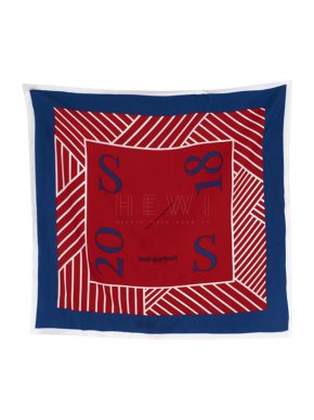 Self-Portrait Red S/S18 Runway Scarf