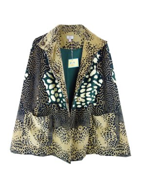 Issa Printed Cape Jacket