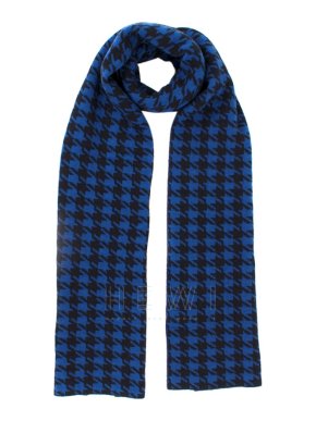 Madeleine Thompson Cashmere Houndstooth Scarf
