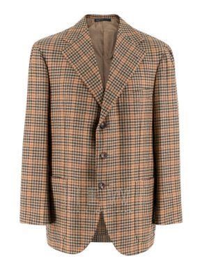 Gianni Volpe Napoli Patterned Single Breasted Blazer