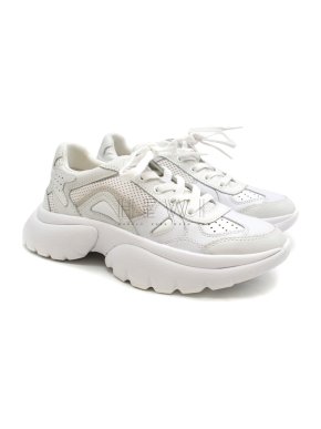 Maje W20 Urban Leather Sneakers